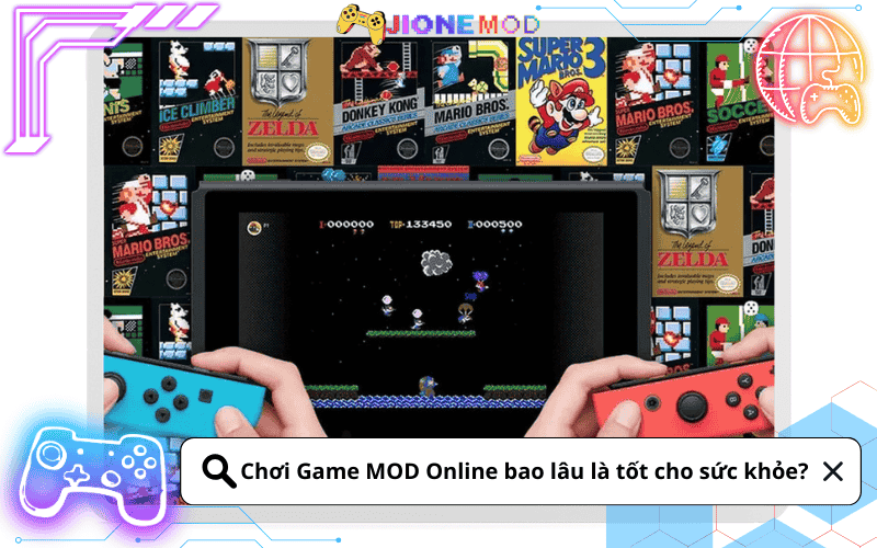 Chơi Game MOD Online bao lâu là tốt cho sức khỏe?