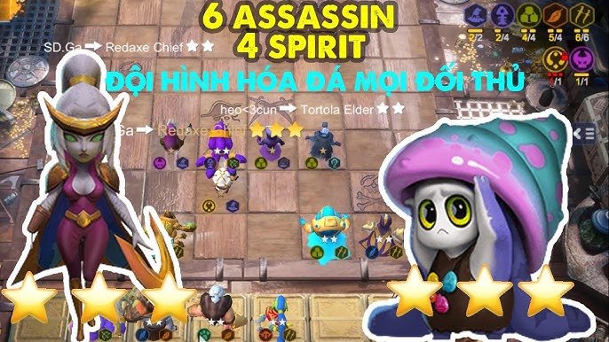 Đội Hình Assassin – Đánh Nhanh, Phá Carry Đối Thủ