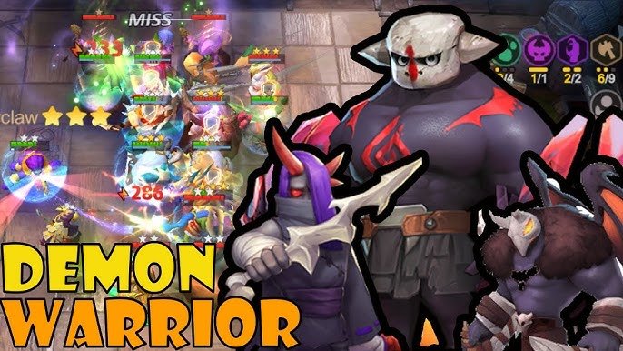 Đội Hình Warrior (Chiến Binh) – Trâu, Dễ Chơi, Giữ Máu Tốt