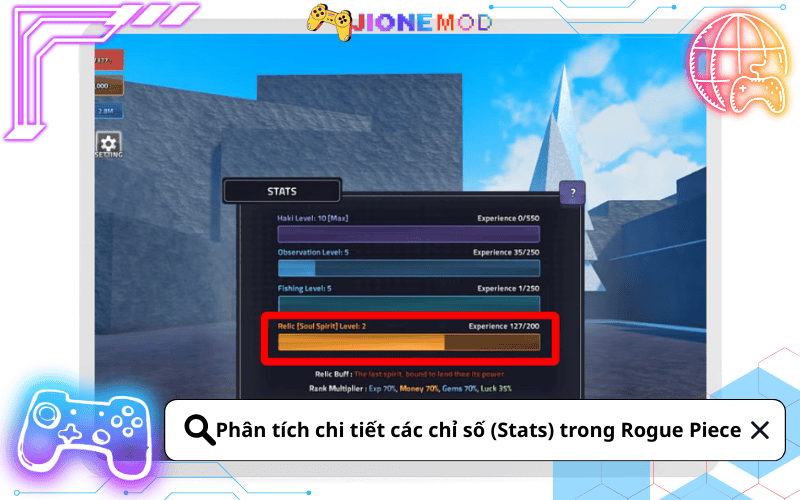 Phân tích chi tiết các chỉ số (Stats) trong Rogue Piece