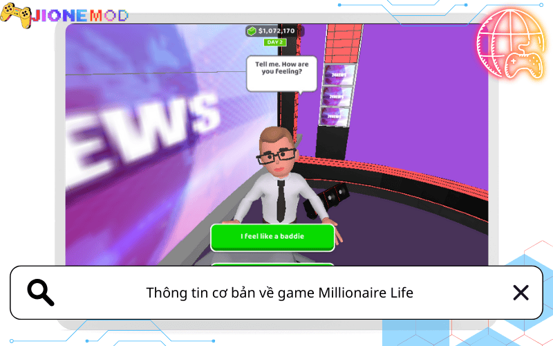 Thông tin cơ bản về game Millionaire Life