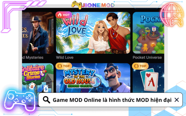 Game MOD Online là hình thức MOD hiện đại
