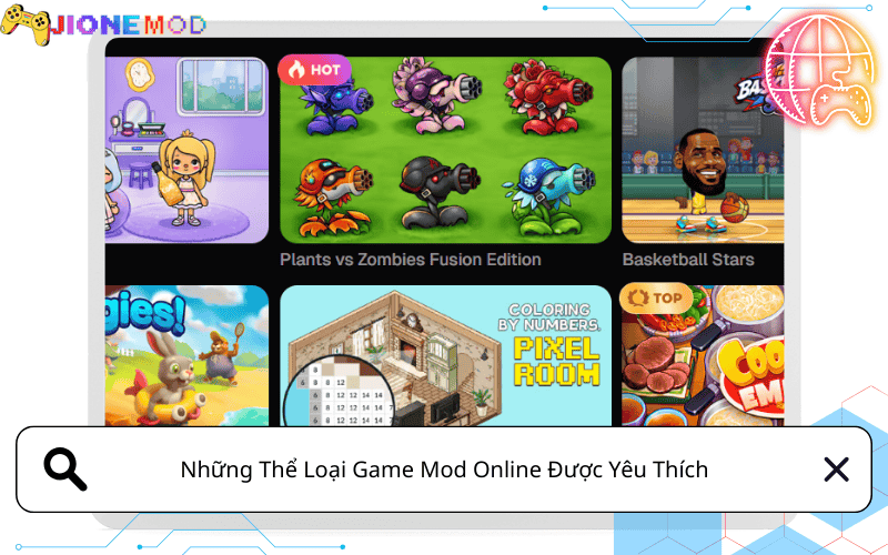 Những Thể Loại Game Mod Online Được Yêu Thích