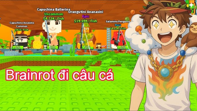 Mẹo Chơi My Fishing Brainrots Nâng Cao – Chơi Ít Nhưng Tiến Nhanh