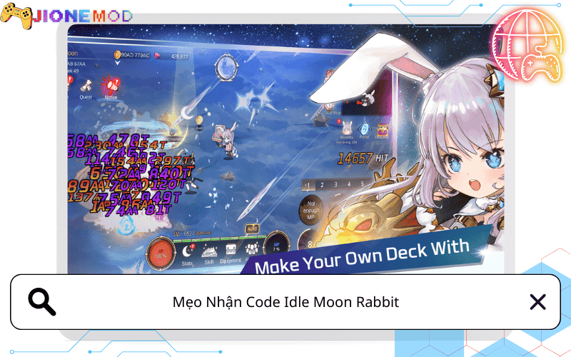 Mẹo Nhận Code Idle Moon Rabbit Mới Nhất